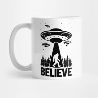 Bigfoot Alien Mug